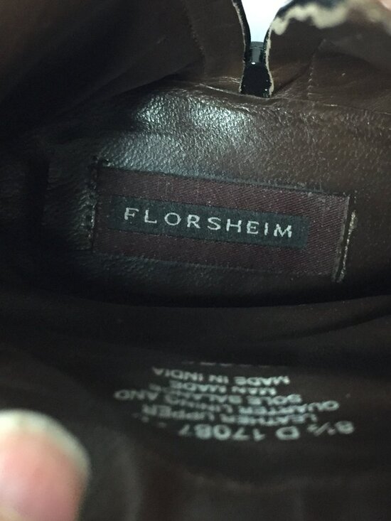 Florsheim Duke Boots Size 8.5 D Leather Brown Cognac Bike Toe main image 10